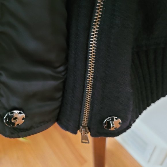 Marc Cain Hooded Virgin Wool Bomber Jacket US 8 - Picture 6 of 16